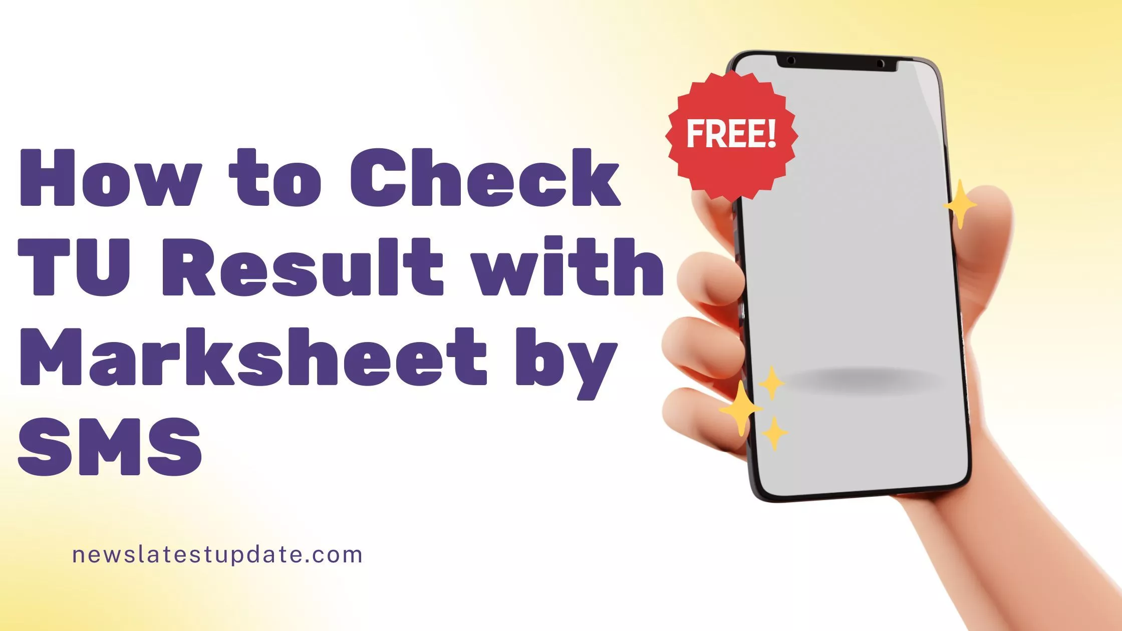 How to Check TU Result with Marksheet by SMS